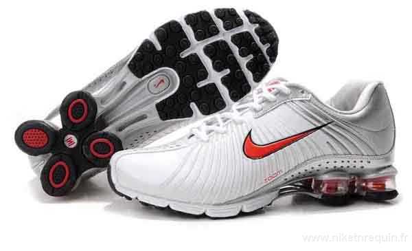 Nike Shox R4 625 Chaussures Blanc Gris